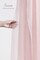 Wedding Arch Draping Fabric 2 Panels 20Ft Dusty Rose Chiffon Fabric Drapes Arbor Drapery Wedding Ceremony Reception Swag Decorations